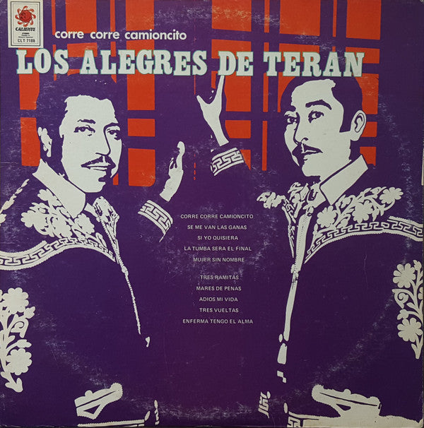 Los Alegres De Teran* : Corre Corre Camioncito (LP, Album)