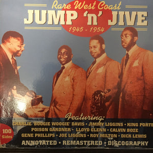 Various : Rare West Coast Jump 'N' Jive 1945 - 1954 (4xCD, Comp)