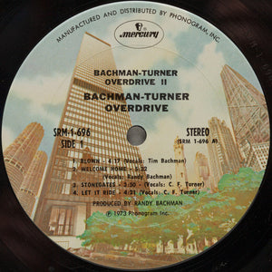 Bachman-Turner Overdrive : Bachman-Turner Overdrive II (LP, Album, RE, Ter)