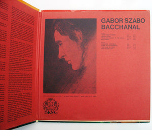 Gabor Szabo : Bacchanal (LP, Album, Gat)