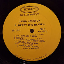 Charger l&#39;image dans la galerie, David Houston : Already It&#39;s Heaven (LP, Album)
