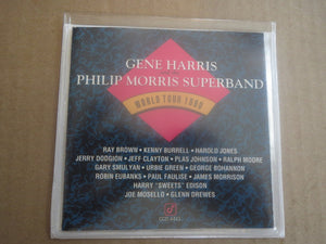 Gene Harris And  The Philip Morris Superband : World Tour 1990 (CD, Album, RP)