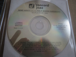 Gene Harris And  The Philip Morris Superband : World Tour 1990 (CD, Album, RP)