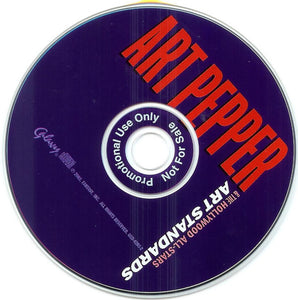 Art Pepper & The Hollywood All-Stars : Art Standards (CD, Comp)