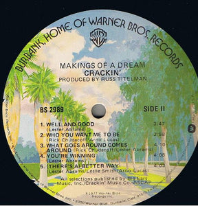 Crackin' : Makings Of A Dream (LP, Album, Los)