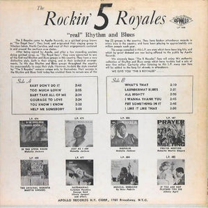 The 5 Royales : The Rockin' 5 Royales (LP, Mono)