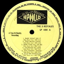 Load image into Gallery viewer, The 5 Royales : The Rockin&#39; 5 Royales (LP, Mono)
