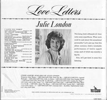 Laden Sie das Bild in den Galerie-Viewer, Julie London : Love Letters (LP, Album, Mono)
