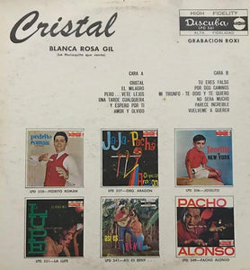 Blanca Rosa Gil : Cristal (LP, Album, Mono)