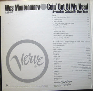 Wes Montgomery : Goin' Out Of My Head (LP, Album, Gat)
