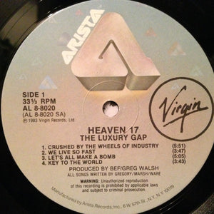 Heaven 17 : The Luxury Gap (LP, Album, Ind)