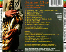 Laden Sie das Bild in den Galerie-Viewer, James Clay : Cookin&#39; At The Continental  (CD, Album)
