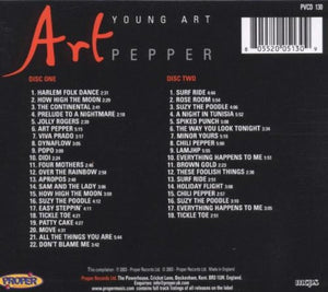 Art Pepper : Young Art (2xCD, Comp)