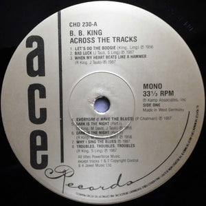 B.B. King : Across The Tracks (LP, Comp)