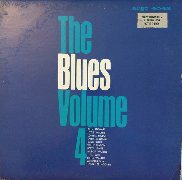 Various : The Blues - Volume Four (LP, Comp, RE)
