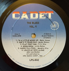 Various : The Blues - Volume Four (LP, Comp, RE)
