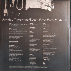 Stanley Turrentine : Don't Mess With Mister T. (LP, Album)