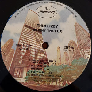 Thin Lizzy : Johnny The Fox (LP, Album, Pit)