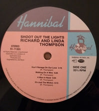 Laden Sie das Bild in den Galerie-Viewer, Richard &amp; Linda Thompson : Shoot Out The Lights (LP, Album, Ltd, RE)
