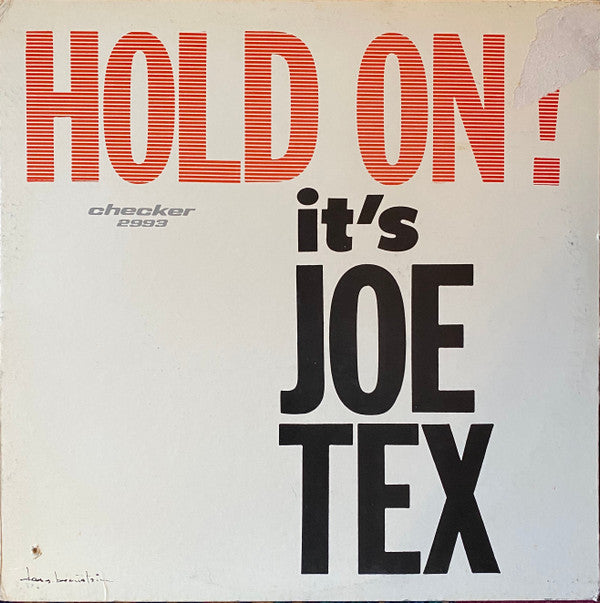 Joe Tex - Hold On! It's Joe Tex - LP