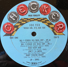 Laden Sie das Bild in den Galerie-Viewer, Joe Tex : Hold On! It&#39;s Joe Tex (LP, Comp, Mono)
