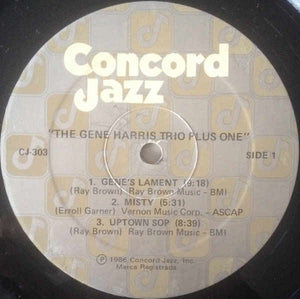 The Gene Harris Trio Plus One : The Gene Harris Trio Plus One (LP)
