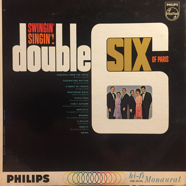 Buy Double Six Of Paris* : Swingin' Singin'! (LP, Mono, Promo, Dee