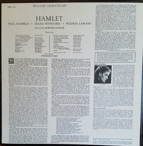 William Shakespeare, Paul Scofield : Hamlet (4xLP, Box)