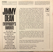 Load image into Gallery viewer, Jimmy Dean : Everybody&#39;s Favorite (LP, Album)
