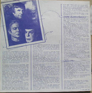 Gene Roddenberry : Inside Star Trek (LP, Album, CTH)