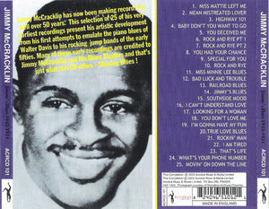 Jimmy McCracklin : Jimmy's Blues 1945-1951 (CD, Comp)
