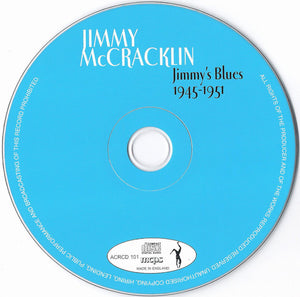 Jimmy McCracklin : Jimmy's Blues 1945-1951 (CD, Comp)