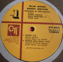Laden Sie das Bild in den Galerie-Viewer, Randy Weston : Blue Moses (LP, Album, RP, GF )
