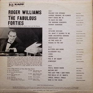 Roger Williams (2) : Songs Of The Fabulous Forties (2xLP, Album, Gat)