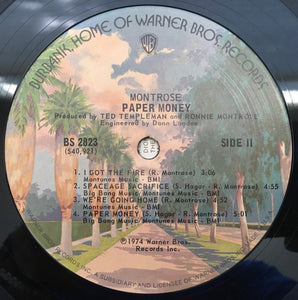 Montrose (2) : Paper Money (LP, Album, San)