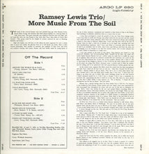 Load image into Gallery viewer, The Ramsey Lewis Trio : More Music From The Soil (LP, Album, Mono, Bro)

