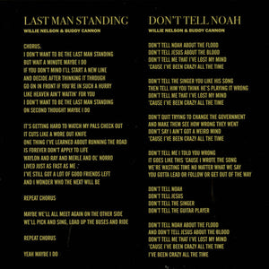 Willie Nelson : Last Man Standing (CD, Album)
