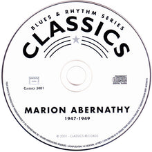 Load image into Gallery viewer, Marion Abernathy : The Chronological Marion Abernathy 1947-1949 (CD, Comp, RM)
