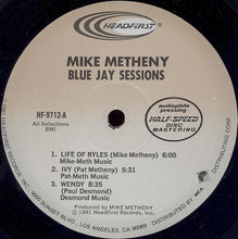 Load image into Gallery viewer, Mike Metheny : Blue Jay Sessions (LP, Album)
