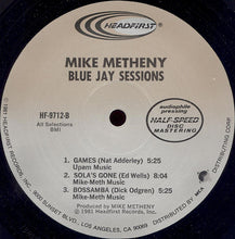 Laden Sie das Bild in den Galerie-Viewer, Mike Metheny : Blue Jay Sessions (LP, Album)
