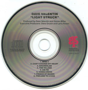 Dave Valentin : Light Struck (CD, Album, RM)