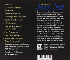 Sonny Stitt : It's Magic (CD, Album)