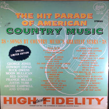 Laden Sie das Bild in den Galerie-Viewer, Various : The Hit Parade Of American Country Music  (2xLP, Comp)
