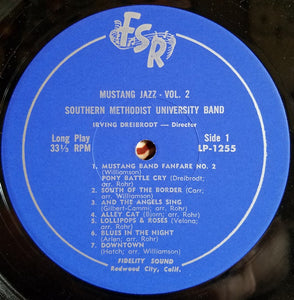 The Southern Methodist University Band : Mustang Jazz Vol. 2 (LP, Album, Mono)