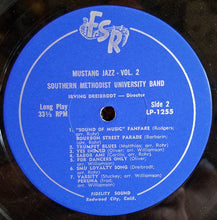 Laden Sie das Bild in den Galerie-Viewer, The Southern Methodist University Band : Mustang Jazz Vol. 2 (LP, Album, Mono)
