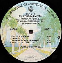 Load image into Gallery viewer, Ashford &amp; Simpson : Send It (LP, Album, Jac)
