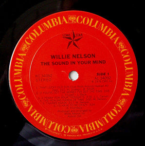 Willie Nelson : The Sound In Your Mind (LP, Album, Ter)