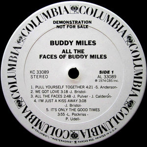 Buddy Miles : All The Faces Of Buddy Miles (LP, Promo)