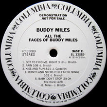 Charger l&#39;image dans la galerie, Buddy Miles : All The Faces Of Buddy Miles (LP, Promo)
