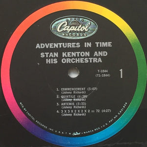 Stan Kenton : Adventures In Time, A Concerto For Orchestra (LP, Album, Mono, Los)